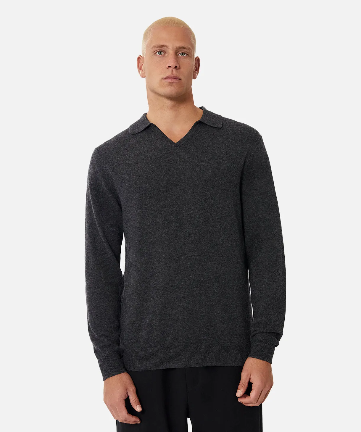 The Dover Knit - Charcoal Marle