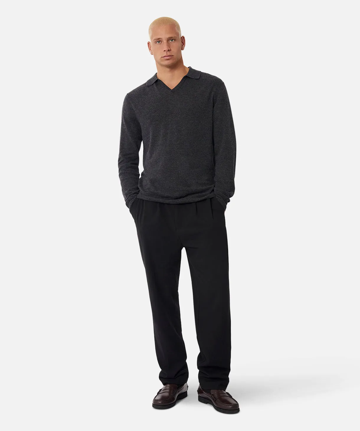 The Dover Knit - Charcoal Marle