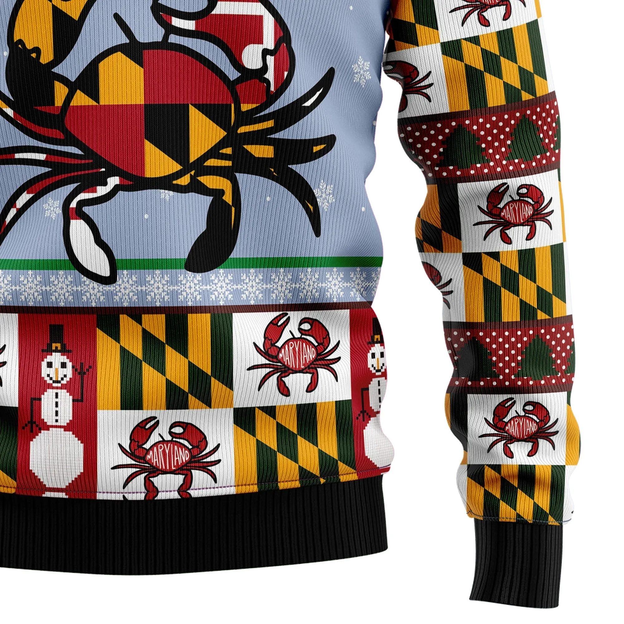 Ugly Christmas Sweater JulesRoche All-Over Print Warm Pullover