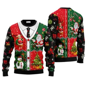 Ugly Christmas Sweater JulesRoche Warm Knit Holiday Style