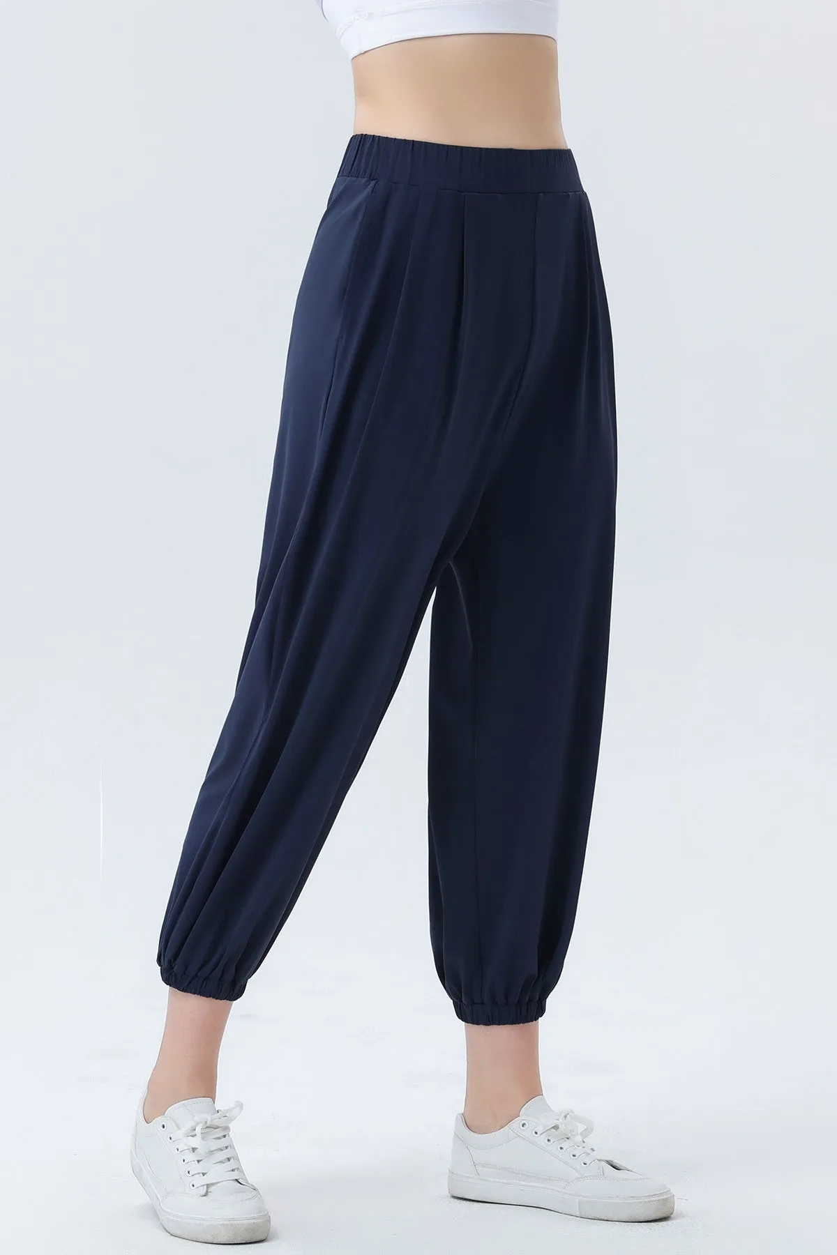 UPF 50  Sun Protection Cropped Tapered Pants