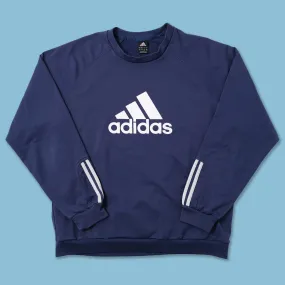 Vintage adidas Logo Pullover Large
