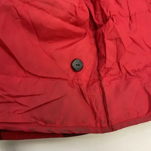 Vintage Eddie Bauer Mackinaw Wool Hunting Coat Jacket Size Medium Buffalo Plaid