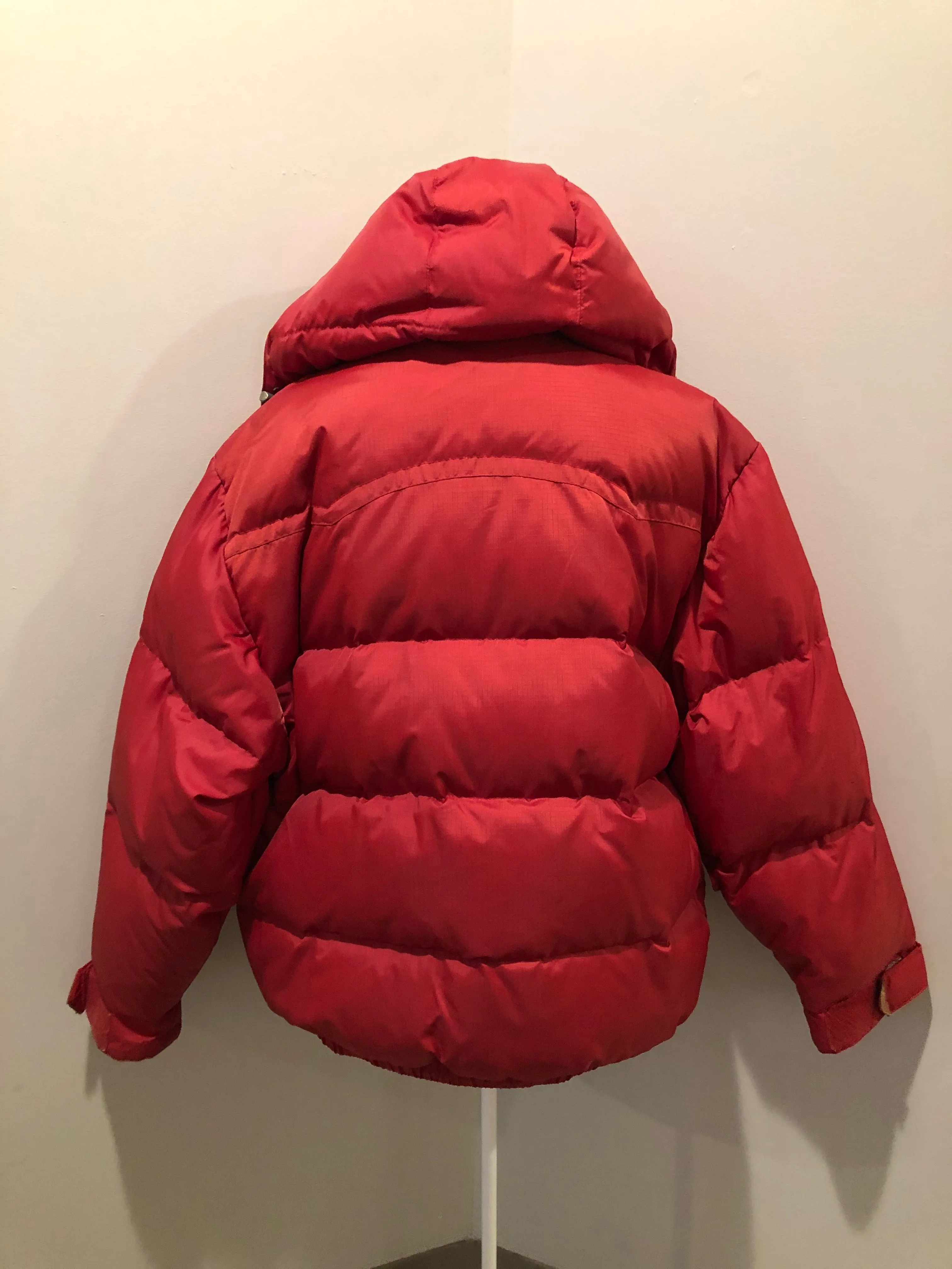 Vintage Jackpot by Carli Gry Red Down-FIlled Puffer Jacket