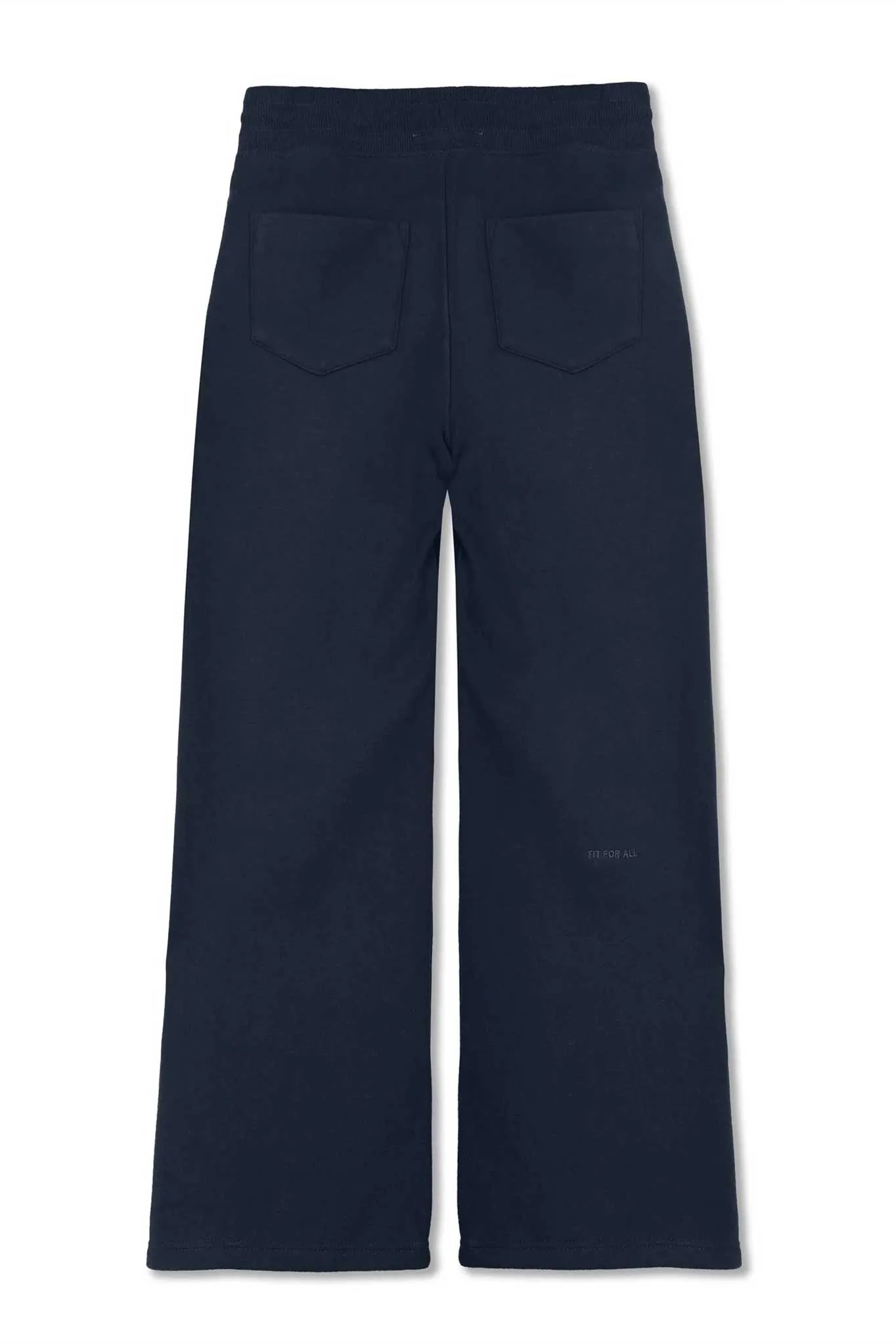 WIDE LEG JOGGERS - DARK NAVY