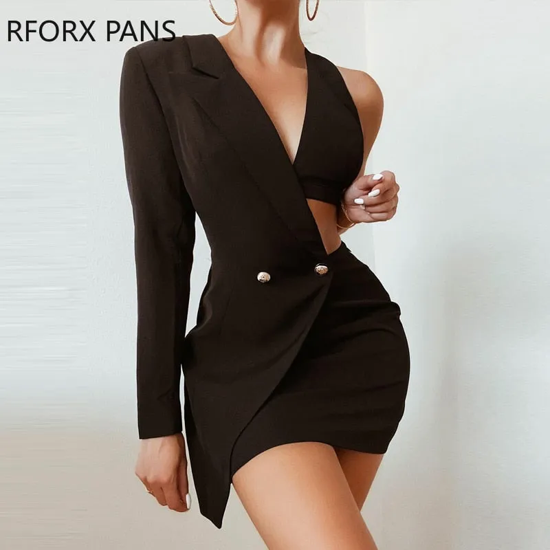 Women Party Blazer Dress