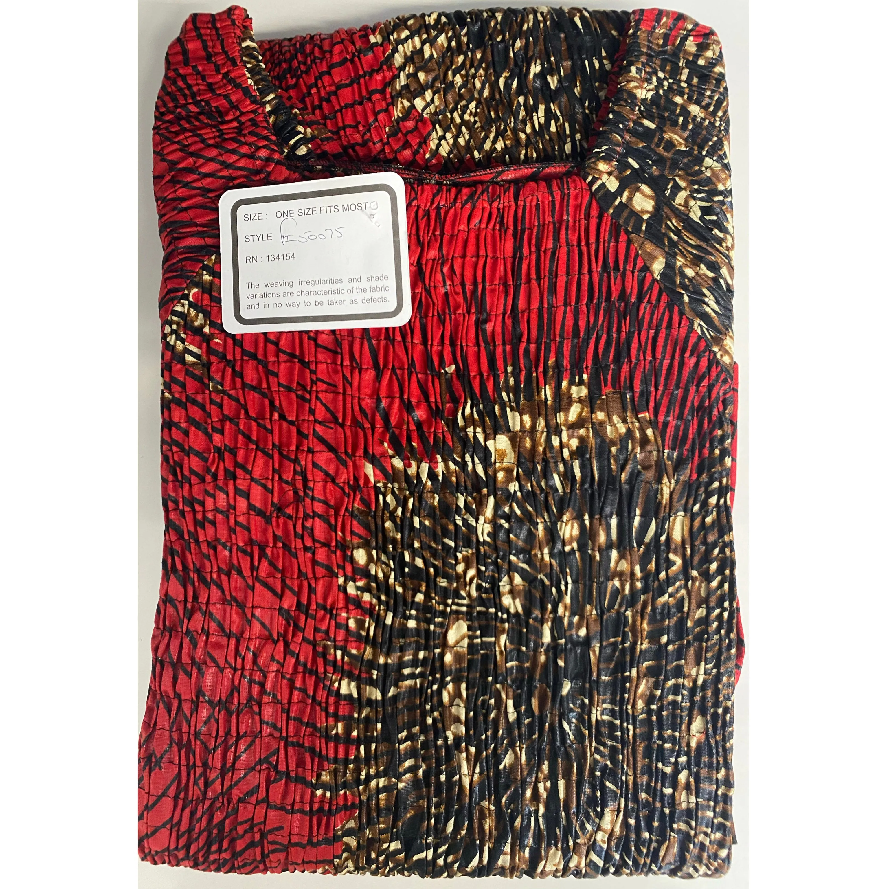 Women's Smocking Wide Bell Sleeve Fishtail Maxi Dress - FI-P50075